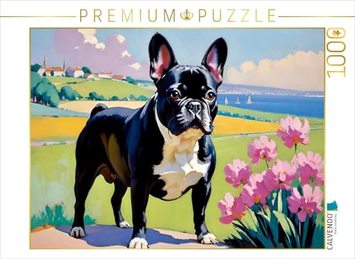 CALVENDO Puzzle Französische Bulldogge | 1000 Teile Lege-Größe 64 x 48 cm Foto-Puzzle für glückliche Stunden CALVENDO Puzzle Französische Bulldogge | 1000 Teile Lege-Größe 64 x 48 cm Foto-Puzzle für glückliche Stunden von CALVENDO