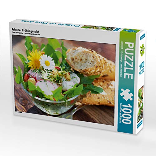 CALVENDO Puzzle Frischer Frühlingssalat 1000 Teile Puzzle quer | 1000 Teile Lege-Größe 64 x 48 cm Foto-Puzzle für glückliche Stunden CALVENDO Puzzle Frischer Frühlingssalat 1000 Teile Puzzle quer | 1000 Teile Lege-Größe 64 x 48 cm Foto-Puzzle für glückliche Stunden von CALVENDO