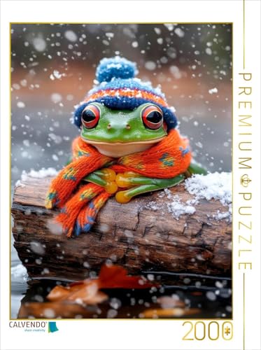 CALVENDO Puzzle Frösche | 2000 Teile Lege-Größe 67 x 90 cm Foto-Puzzle für glückliche Stunden CALVENDO Puzzle Frösche | 2000 Teile Lege-Größe 67 x 90 cm Foto-Puzzle für glückliche Stunden von CALVENDO