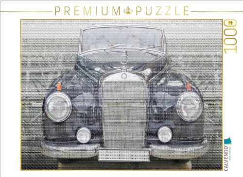 CALVENDO Puzzle Front des Mercedes Benz 300 Cabriolet vor Rasterhintergrund 1000 Teile Puzzle quer | 1000 Teile Lege-Größe 64 x 48 cm Foto-Puzzle für glückliche Stunden CALVENDO Puzzle Front des Mercedes Benz 300 Cabriolet vor Rasterhintergrund 1000 Teile Puzzle quer | 1000 Teile Lege-Größe 64 x 48 cm Foto-Puzzle für glückliche Stunden von CALVENDO