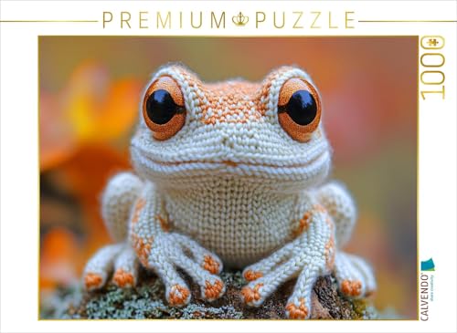 CALVENDO Puzzle Frosch | 1000 Teile Lege-Größe 64 x 48 cm Foto-Puzzle für glückliche Stunden von CALVENDO