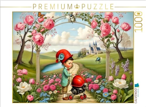 CALVENDO Puzzle Frühjahrsspaziergang | Lege-Größe cm Foto-Puzzle für glückliche Stunden von CALVENDO