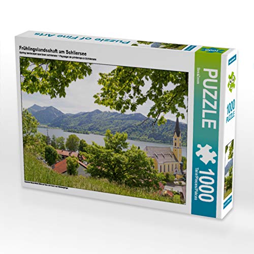 CALVENDO Puzzle Frühlingslandschaft am Schliersee 1000 Teile Puzzle quer | 1000 Teile Lege-Größe 64 x 48 cm Foto-Puzzle für glückliche Stunden CALVENDO Puzzle Frühlingslandschaft am Schliersee 1000 Teile Puzzle quer | 1000 Teile Lege-Größe 64 x 48 cm Foto-Puzzle für glückliche Stunden von CALVENDO
