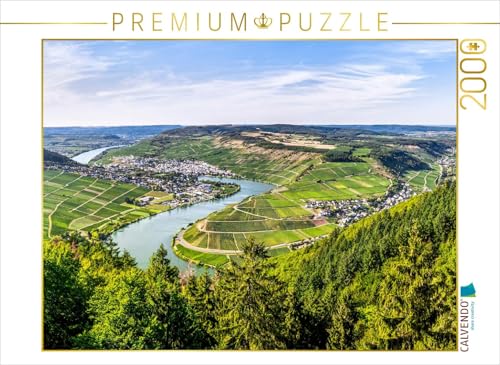 CALVENDO Puzzle Fünfseenblick Detzem an der Mosel 2000 Teile Lege-Größe 90 x 67 cm Foto-Puzzle Bild von JF-Fotografie von CALVENDO