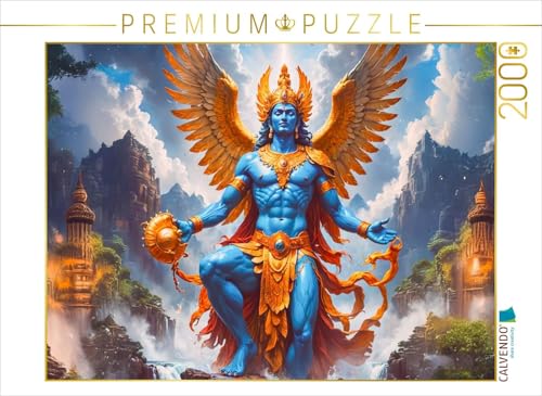 CALVENDO Puzzle Garuda, riesiger Vogelmensch | 2000 Teile Lege-Größe 90 x 67 cm Foto-Puzzle für glückliche Stunden von CALVENDO