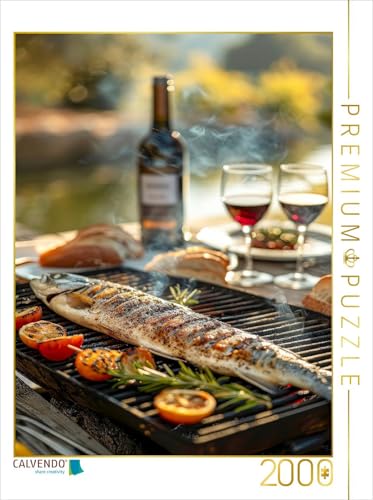 CALVENDO Puzzle Gegrillte Forelle | 2000 Teile Lege-Größe 67 x 90 cm Foto-Puzzle für glückliche Stunden CALVENDO Puzzle Gegrillte Forelle | 2000 Teile Lege-Größe 67 x 90 cm Foto-Puzzle für glückliche Stunden von CALVENDO