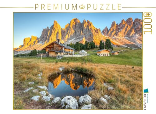 CALVENDO Puzzle Geisleralm in Südtirol 1000 Teile Lege-Größe 64 x 48 cm Foto-Puzzle Bild von Michael Valjak von CALVENDO
