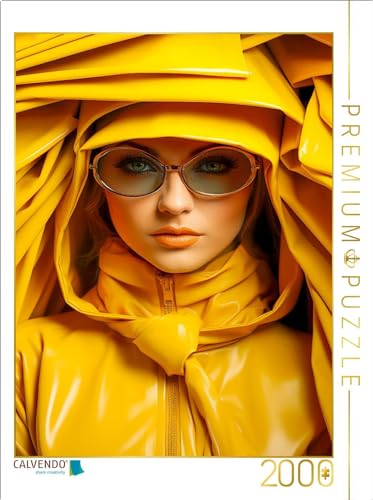 CALVENDO Puzzle Gelb - die Farbe der Wärme | 2000 Teile Lege-Größe 67 x 90 cm Foto-Puzzle für glückliche Stunden von CALVENDO