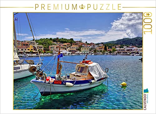 CALVENDO Puzzle Gemütliches Städtchen Gouvia 1000 Teile Puzzle quer | 1000 Teile Lege-Größe 64 x 48 cm Foto-Puzzle für glückliche Stunden CALVENDO Puzzle Gemütliches Städtchen Gouvia 1000 Teile Puzzle quer | 1000 Teile Lege-Größe 64 x 48 cm Foto-Puzzle für glückliche Stunden von CALVENDO