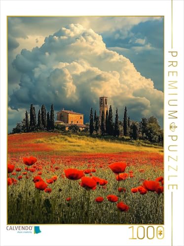 CALVENDO Puzzle Genieße die Landschaft wenn der rote Mohn blüht | 1000 Teile Lege-Größe 48 x 64 cm Foto-Puzzle für glückliche Stunden CALVENDO Puzzle Genieße die Landschaft wenn der rote Mohn blüht | 1000 Teile Lege-Größe 48 x 64 cm Foto-Puzzle für glückliche Stunden von CALVENDO