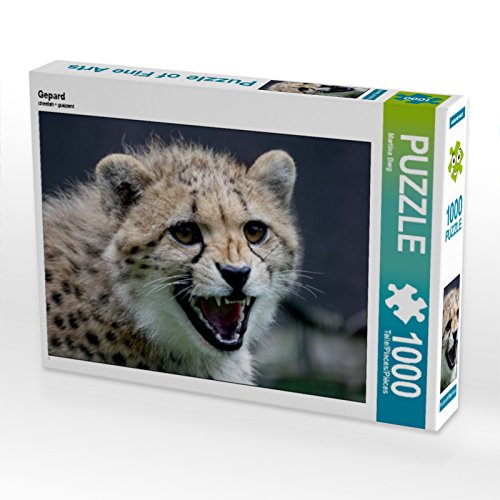 CALVENDO Puzzle Gepard 1000 Teile Puzzle quer | 1000 Teile Lege-Größe 64 x 48 cm Foto-Puzzle für glückliche Stunden CALVENDO Puzzle Gepard 1000 Teile Puzzle quer | 1000 Teile Lege-Größe 64 x 48 cm Foto-Puzzle für glückliche Stunden von CALVENDO