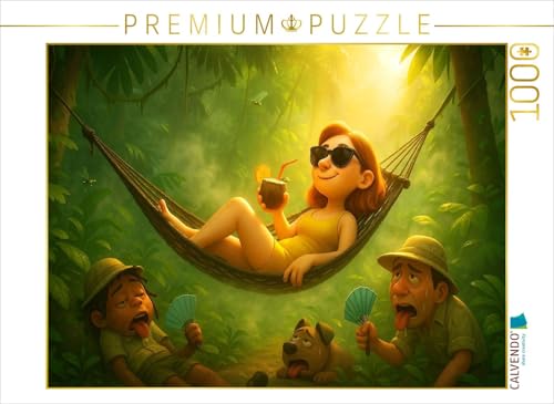 CALVENDO Puzzle Gerade der richtige Urlaubsort - schön entspannt heiß | 1000 Teile Lege-Größe 64 x 48 cm Foto-Puzzle für glückliche Stunden von CALVENDO