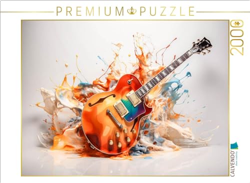 CALVENDO Puzzle Gitarre | 2000 Teile Lege-Größe 90 x 67 cm Foto-Puzzle für glückliche Stunden von CALVENDO