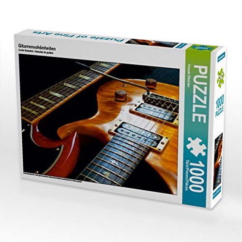 CALVENDO Puzzle Gitarrenschönheiten 1000 Teile Puzzle quer | 1000 Teile Lege-Größe 64 x 48 cm Foto-Puzzle für glückliche Stunden CALVENDO Puzzle Gitarrenschönheiten 1000 Teile Puzzle quer | 1000 Teile Lege-Größe 64 x 48 cm Foto-Puzzle für glückliche Stunden von CALVENDO