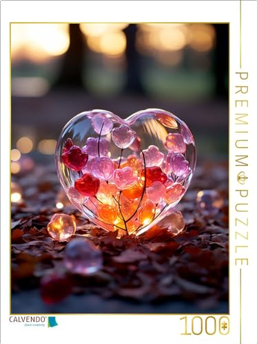 CALVENDO Puzzle Glas-Herz | 1000 Teile Lege-Größe 48 x 64 cm Foto-Puzzle für glückliche Stunden CALVENDO Puzzle Glas-Herz | 1000 Teile Lege-Größe 48 x 64 cm Foto-Puzzle für glückliche Stunden von CALVENDO