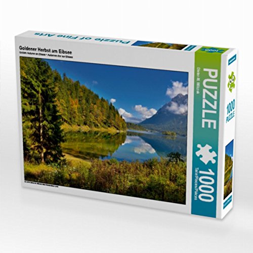 CALVENDO Puzzle Goldener Herbst am Eibsee 1000 Teile Puzzle quer | 1000 Teile Lege-Größe 64 x 48 cm Foto-Puzzle für glückliche Stunden CALVENDO Puzzle Goldener Herbst am Eibsee 1000 Teile Puzzle quer | 1000 Teile Lege-Größe 64 x 48 cm Foto-Puzzle für glückliche Stunden von CALVENDO