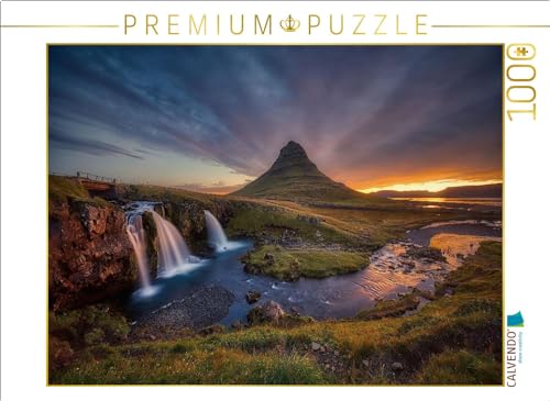 CALVENDO Puzzle Goldener Kirkjufellsfoss | Lege-Größe cm Foto-Puzzle für glückliche Stunden CALVENDO Puzzle Goldener Kirkjufellsfoss | Lege-Größe cm Foto-Puzzle für glückliche Stunden von CALVENDO