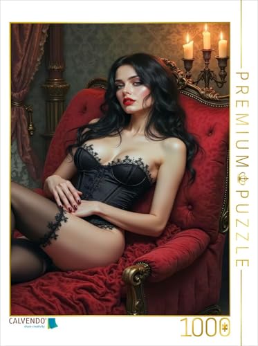 CALVENDO Puzzle Gothic Glamour | 1000 Teile Lege-Größe 48 x 64 cm Foto-Puzzle für glückliche Stunden von CALVENDO