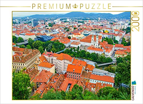 CALVENDO Puzzle Graz 2000 Teile Puzzle quer | 2000 Teile Lege-Größe 90 x 67 cm Foto-Puzzle für glückliche Stunden von CALVENDO