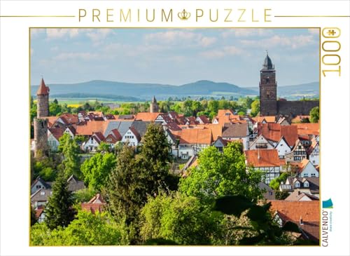 CALVENDO Puzzle Grebenstein vom Burgberg aus gesehen | Lege-Größe cm Foto-Puzzle für glückliche Stunden von CALVENDO