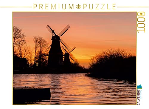CALVENDO Puzzle Greetsieler Zwillingsmühlen 1000 Teile Puzzle quer | 1000 Teile Lege-Größe 64 x 48 cm Foto-Puzzle für glückliche Stunden CALVENDO Puzzle Greetsieler Zwillingsmühlen 1000 Teile Puzzle quer | 1000 Teile Lege-Größe 64 x 48 cm Foto-Puzzle für glückliche Stunden von CALVENDO