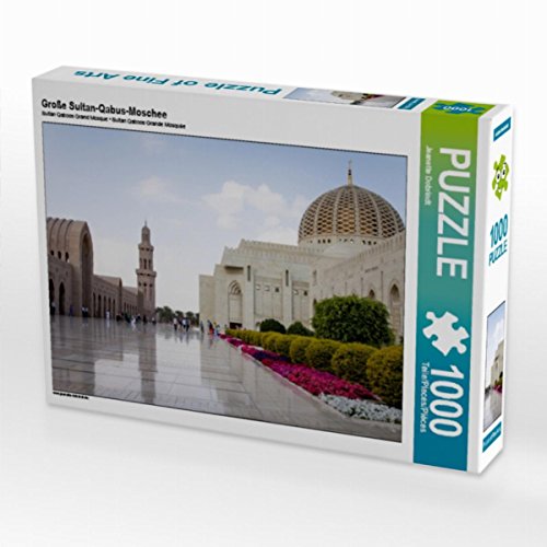 CALVENDO Puzzle Große Sultan-Qabus-Moschee 1000 Teile Lege-Größe 64 x 48 cm Foto-Puzzle Bild von Jeanette Dobrindt von CALVENDO