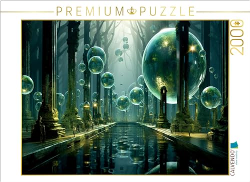 CALVENDO Puzzle Grüne Landschaft | 2000 Teile Lege-Größe 90 x 67 cm Foto-Puzzle für glückliche Stunden von CALVENDO