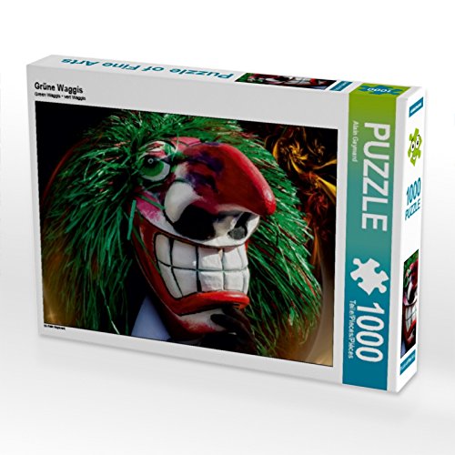 CALVENDO Puzzle Grüne Waggis 1000 Teile Puzzle quer | 1000 Teile Lege-Größe 64 x 48 cm Foto-Puzzle für glückliche Stunden von CALVENDO