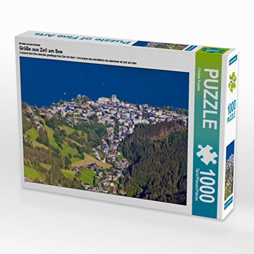 CALVENDO Puzzle Grüße aus Zell am See 1000 Teile Lege-Größe 64 x 48 cm Foto-Puzzle Bild von Christa Kramer von CALVENDO