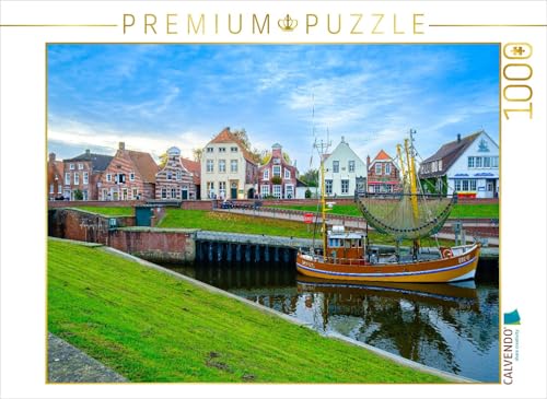 CALVENDO Puzzle Hafen Greetsiel | Lege-Größe cm Foto-Puzzle für glückliche Stunden von CALVENDO
