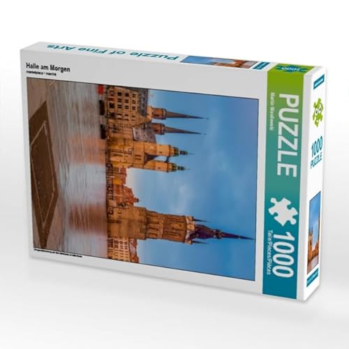 CALVENDO Puzzle Halle am Morgen 1000 Teile Puzzle hoch | 1000 Teile Lege-Größe 48 x 64 cm Foto-Puzzle für glückliche Stunden von CALVENDO