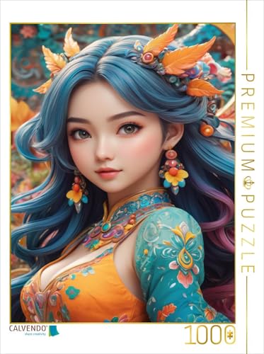 CALVENDO Puzzle Hana – Die Frühlingsbotin | 1000 Teile Lege-Größe 48 x 64 cm Foto-Puzzle für glückliche Stunden von CALVENDO