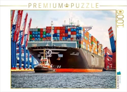 CALVENDO Puzzle Hanjin Green Earth | Lege-Größe cm Foto-Puzzle für glückliche Stunden von CALVENDO