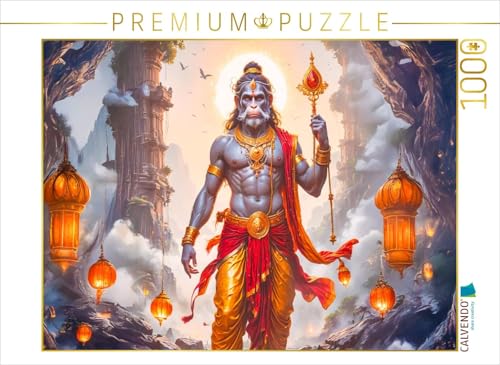 CALVENDO Puzzle Hanuman, der Affengott | 1000 Teile Lege-Größe 64 x 48 cm Foto-Puzzle für glückliche Stunden von CALVENDO