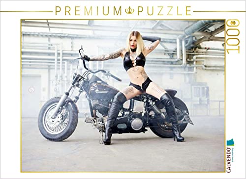 CALVENDO Puzzle Harley-Davidson Shovelhead 1200 1974 1000 Teile Lege-Größe 64 x 48 cm Foto-Puzzle Bild von UDO Talmon von CALVENDO