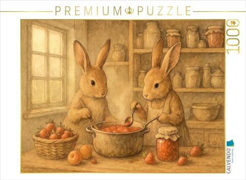 CALVENDO Puzzle Hasenzauber in der Marmeladenküche | 1000 Teile Lege-Größe 64 x 48 cm Foto-Puzzle für glückliche Stunden CALVENDO Puzzle Hasenzauber in der Marmeladenküche | 1000 Teile Lege-Größe 64 x 48 cm Foto-Puzzle für glückliche Stunden von CALVENDO