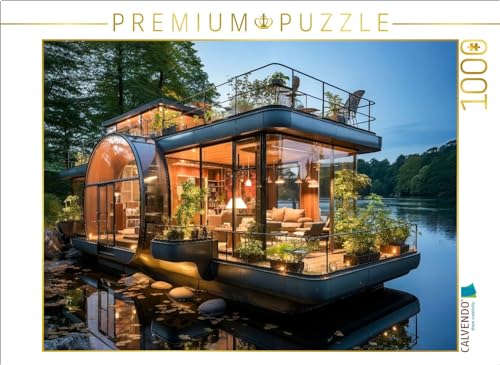 CALVENDO Puzzle Hausboote | 1000 Teile Lege-Größe 64 x 48 cm Foto-Puzzle für glückliche Stunden CALVENDO Puzzle Hausboote | 1000 Teile Lege-Größe 64 x 48 cm Foto-Puzzle für glückliche Stunden von CALVENDO