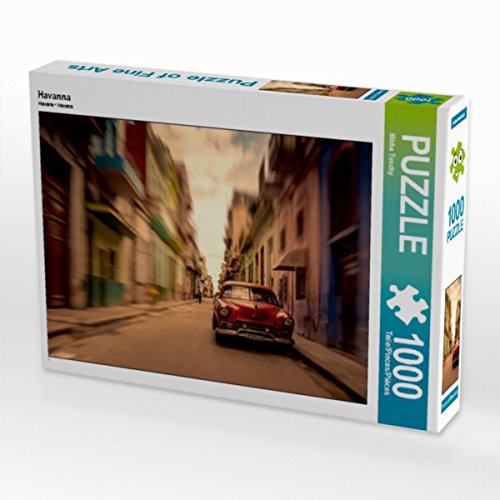 CALVENDO Puzzle Havanna 1000 Teile Puzzle quer | Lege-Größe cm Foto-Puzzle für glückliche Stunden von CALVENDO