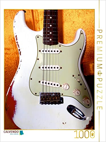 CALVENDO Puzzle Heavy Relic - Vintage Rockgitarre 1000 Teile Puzzle hoch | 1000 Teile Lege-Größe 48 x 64 cm Foto-Puzzle für glückliche Stunden CALVENDO Puzzle Heavy Relic - Vintage Rockgitarre 1000 Teile Puzzle hoch | 1000 Teile Lege-Größe 48 x 64 cm Foto-Puzzle für glückliche Stunden von CALVENDO