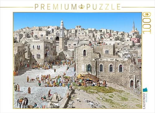 CALVENDO Puzzle Heiliges Land – Bethlehem – Marktplatz um 1900 | Lege-Größe cm Foto-Puzzle für glückliche Stunden CALVENDO Puzzle Heiliges Land – Bethlehem – Marktplatz um 1900 | Lege-Größe cm Foto-Puzzle für glückliche Stunden von CALVENDO