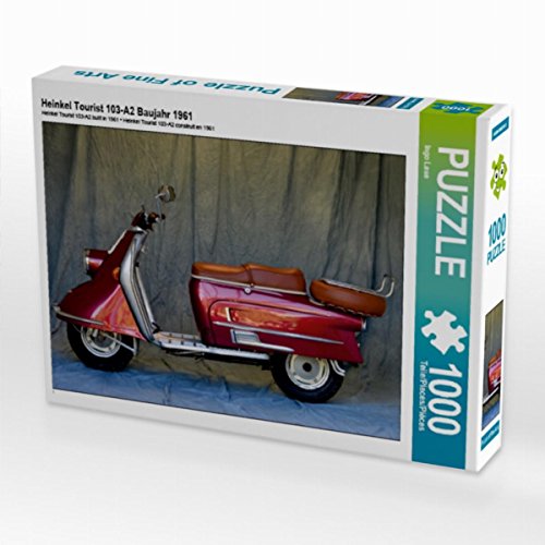 CALVENDO Puzzle Heinkel Tourist 103-A2 Baujahr 1961 1000 Teile Lege-Größe 64 x 48 cm Foto-Puzzle Bild von Ingo Laue CALVENDO Puzzle Heinkel Tourist 103-A2 Baujahr 1961 1000 Teile Lege-Größe 64 x 48 cm Foto-Puzzle Bild von Ingo Laue von CALVENDO