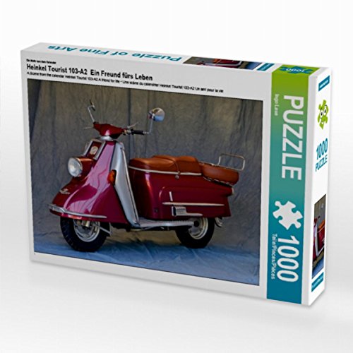 CALVENDO Puzzle Heinkel Tourist 103-A2 EIN Freund fürs Leben 1000 Teile Lege-Größe 64 x 48 cm Foto-Puzzle Bild von Ingo Laue CALVENDO Puzzle Heinkel Tourist 103-A2 EIN Freund fürs Leben 1000 Teile Lege-Größe 64 x 48 cm Foto-Puzzle Bild von Ingo Laue von CALVENDO