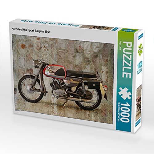 CALVENDO Puzzle Hercules K50 Sport Baujahr 1968 1000 Teile Lege-Größe 64 x 48 cm Foto-Puzzle Bild von Ingo Laue von CALVENDO