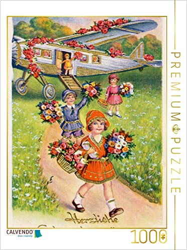 CALVENDO Puzzle Herzliche Geburtstagswünsche 1000 Teile Puzzle hoch | 1000 Teile Lege-Größe 48 x 64 cm Foto-Puzzle für glückliche Stunden von CALVENDO