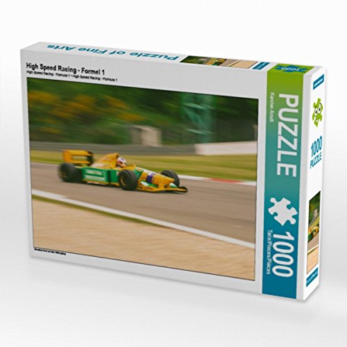 CALVENDO Puzzle High Speed Racing - Formel 1 1000 Teile Puzzle quer | Lege-Größe cm Foto-Puzzle für glückliche Stunden von CALVENDO
