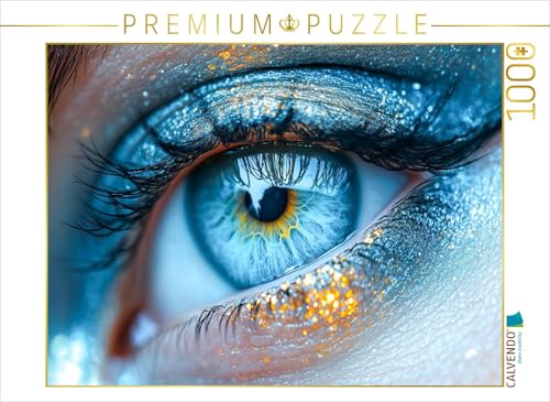 CALVENDO Puzzle Himmelblaue Augen mit glitzernder Iris | 1000 Teile Lege-Größe 64 x 48 cm Foto-Puzzle für glückliche Stunden CALVENDO Puzzle Himmelblaue Augen mit glitzernder Iris | 1000 Teile Lege-Größe 64 x 48 cm Foto-Puzzle für glückliche Stunden von CALVENDO