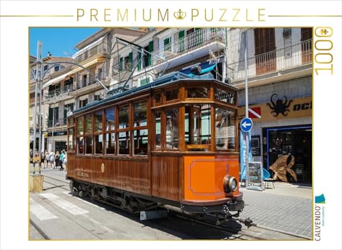 CALVENDO Puzzle Historische Straßenbahn in Soller | 1000 Teile Lege-Größe 64 x 48 cm Foto-Puzzle für glückliche Stunden CALVENDO Puzzle Historische Straßenbahn in Soller | 1000 Teile Lege-Größe 64 x 48 cm Foto-Puzzle für glückliche Stunden von CALVENDO