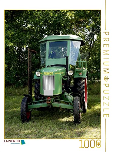 CALVENDO Puzzle Historische Traktoren 1000 Teile Puzzle hoch | 1000 Teile Lege-Größe 48 x 64 cm Foto-Puzzle für glückliche Stunden von CALVENDO
