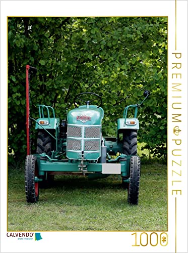 CALVENDO Puzzle Historische Traktoren 1000 Teile Puzzle hoch | Lege-Größe cm Foto-Puzzle für glückliche Stunden von CALVENDO