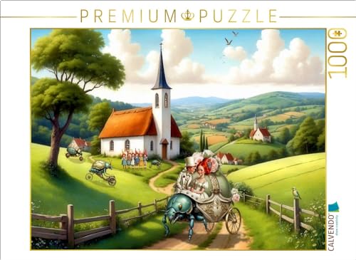 CALVENDO Puzzle Hochzeitswonnemonat | Lege-Größe cm Foto-Puzzle für glückliche Stunden von CALVENDO